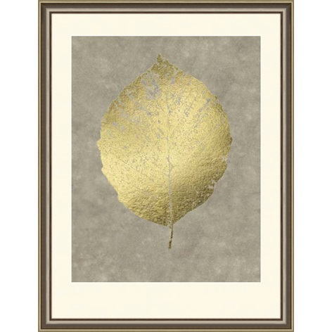 Pilt Kuldne leht 67x87 cm